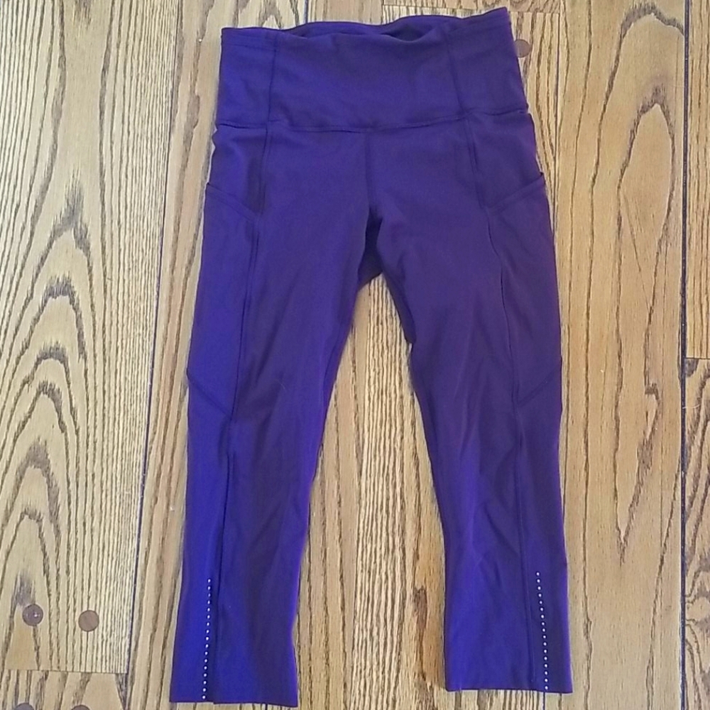 Fast & Free Crop II Nulux 19” Black Cherry